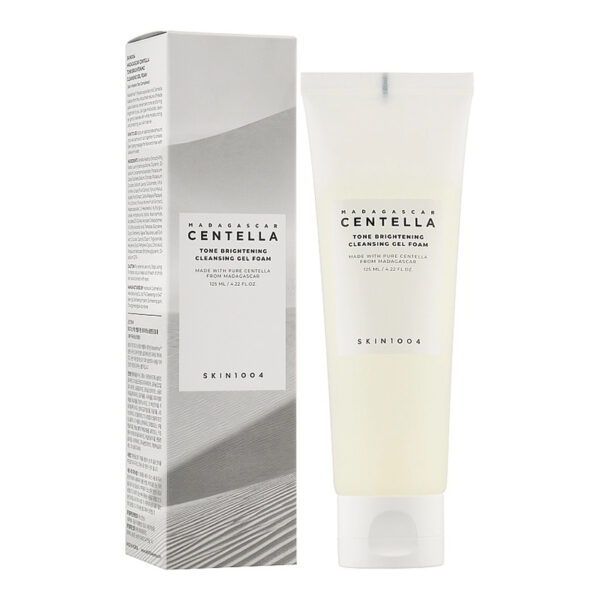 17 SKIN1004 Żel do mycia w piance rozświetlający Madagaskar Centella Tone Brightening Cleansing Gel Foam, 125 ml