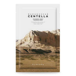 23 SKIN1004 Maseczka w płachcie z wąkrotą azjatycką Madagascar Centella Watergel Sheet Ampoule Mask, 1 szt