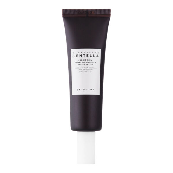 42 SKIN1004 Filtr przeciwsłoneczny Madagascar Centella Probio-Cica Glow Sun Ampoule SPF50, 50 ml