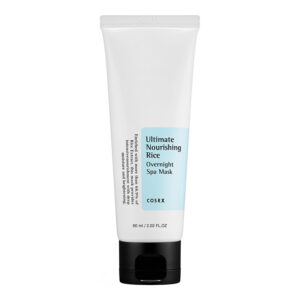 COSRX Maska odżywcza do twarzy na noc z ekstraktem z ryżu Ultimate Nourishing Rice Overnight Spa Mask, 60 m