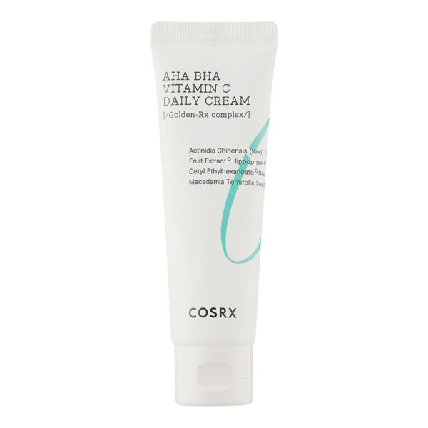 68 COSRX Krem do twarzy z kwasami i witaminą C AHA BHA Vitamin C Daily Cream, 50 ml
