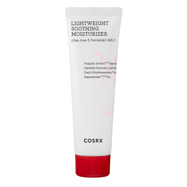 70 COSRX Lekki nawilżający krem do twarzy dla skóry z problemami AC Collection Lightweight Soothing Moisturizer 80ml