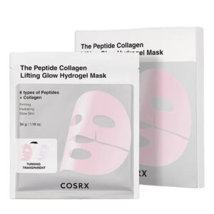 COSRX Zestaw maseczek hydrożelowych z peptydowym kolagenem dla liftingu i rozjaśnienia skóry Peptide Collagen Glow Hydrogel Mask, 34 g * 3 szt.