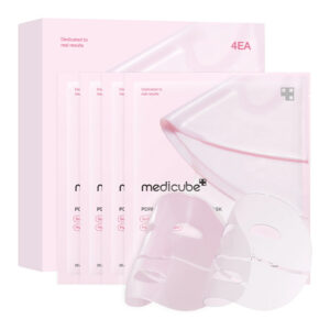 81 MEDICUBE ZESTAW maseczek hydrożelowych z kolagenem PDRN Pink Collagen Gel Mask, 4 szt.