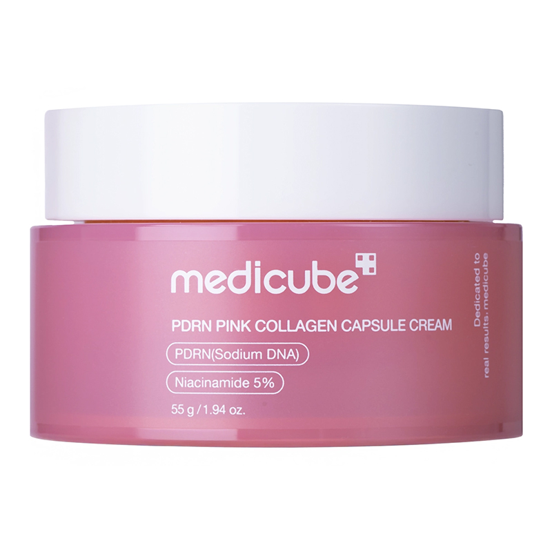 MEDICUBE Krem w kapsułkach z kolagenem i polinukleotydami PDRN Pink Collagen Capsule Cream, 55 g